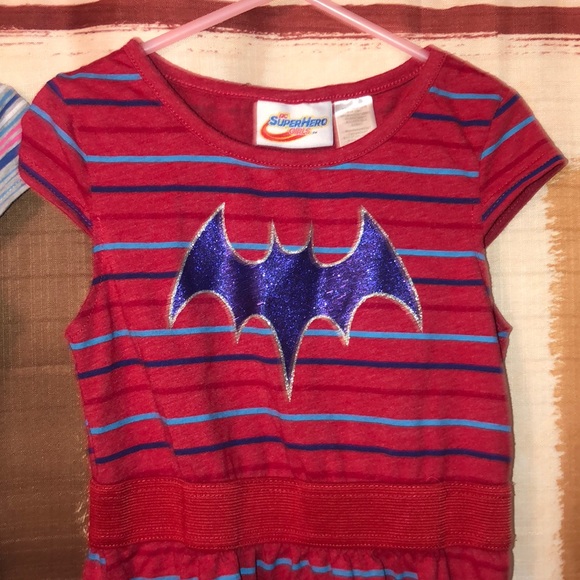 Super hero Maxi Dresses sz 6/6x Batman Sup… - Picture 3 of 4